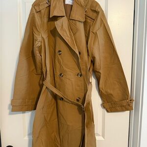 Old Navy Classic Camel Trench Coat